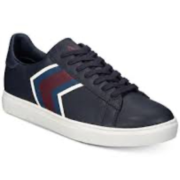 Armani Exchange Men's Arrow Chevron Sneakers - Size US 12 - LIKE NEW - Picture 1 of 7